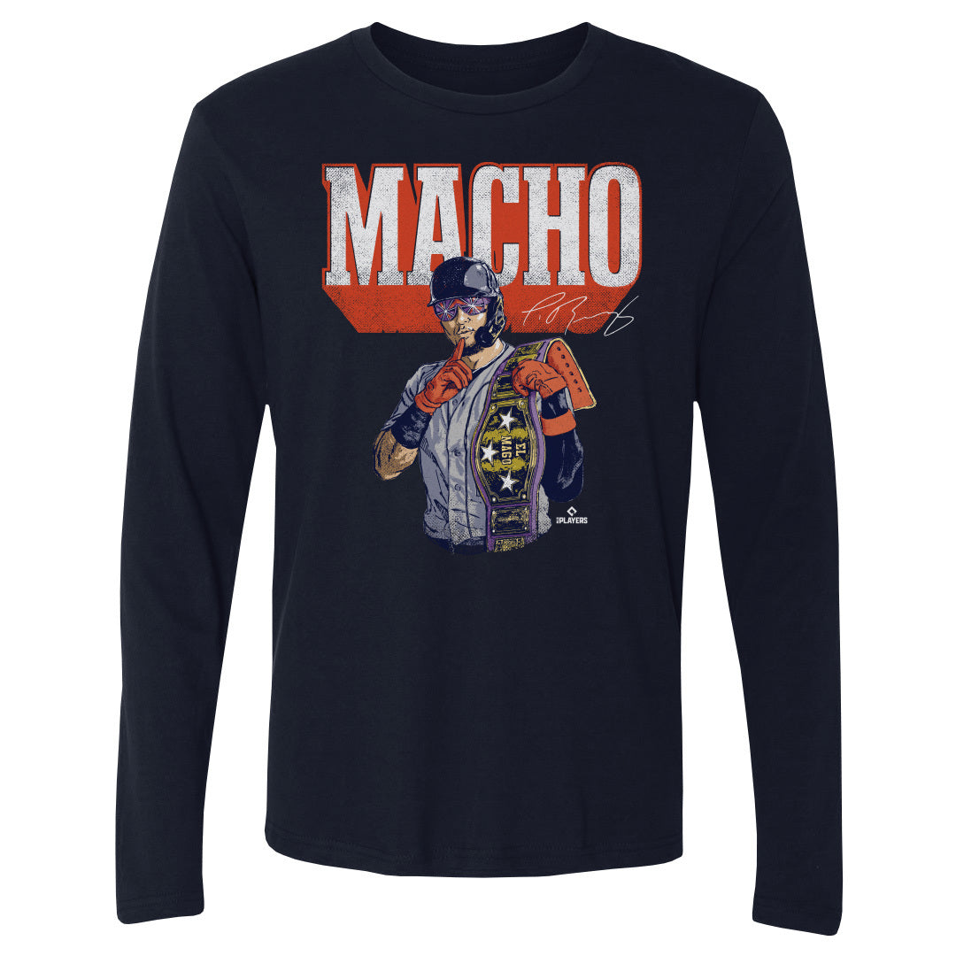 Javier Baez Men's Long Sleeve T-Shirt | 500 LEVEL