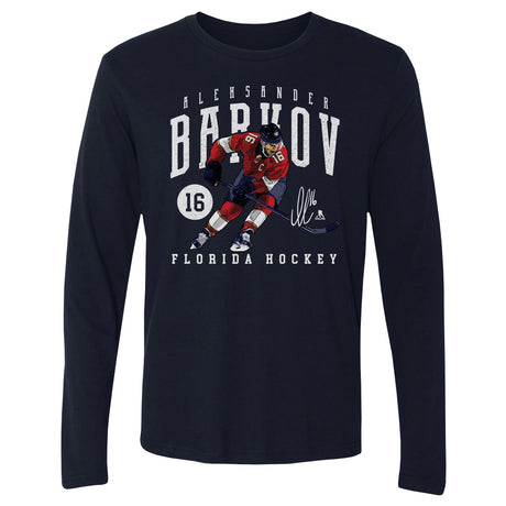 Aleksander Barkov Men's Long Sleeve T-Shirt | 500 LEVEL