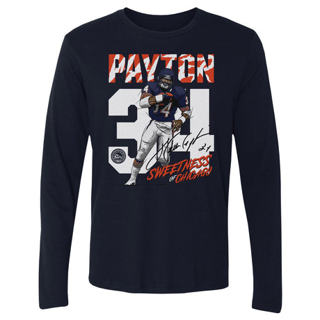 Walter Payton Men's Long Sleeve T-Shirt | 500 LEVEL