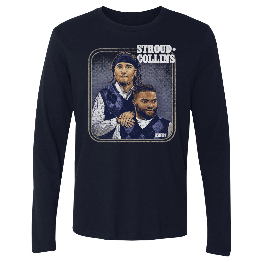 C.J. Stroud Men's Long Sleeve T-Shirt | 500 LEVEL