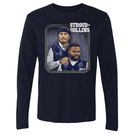 C.J. Stroud Men's Long Sleeve T-Shirt | 500 LEVEL