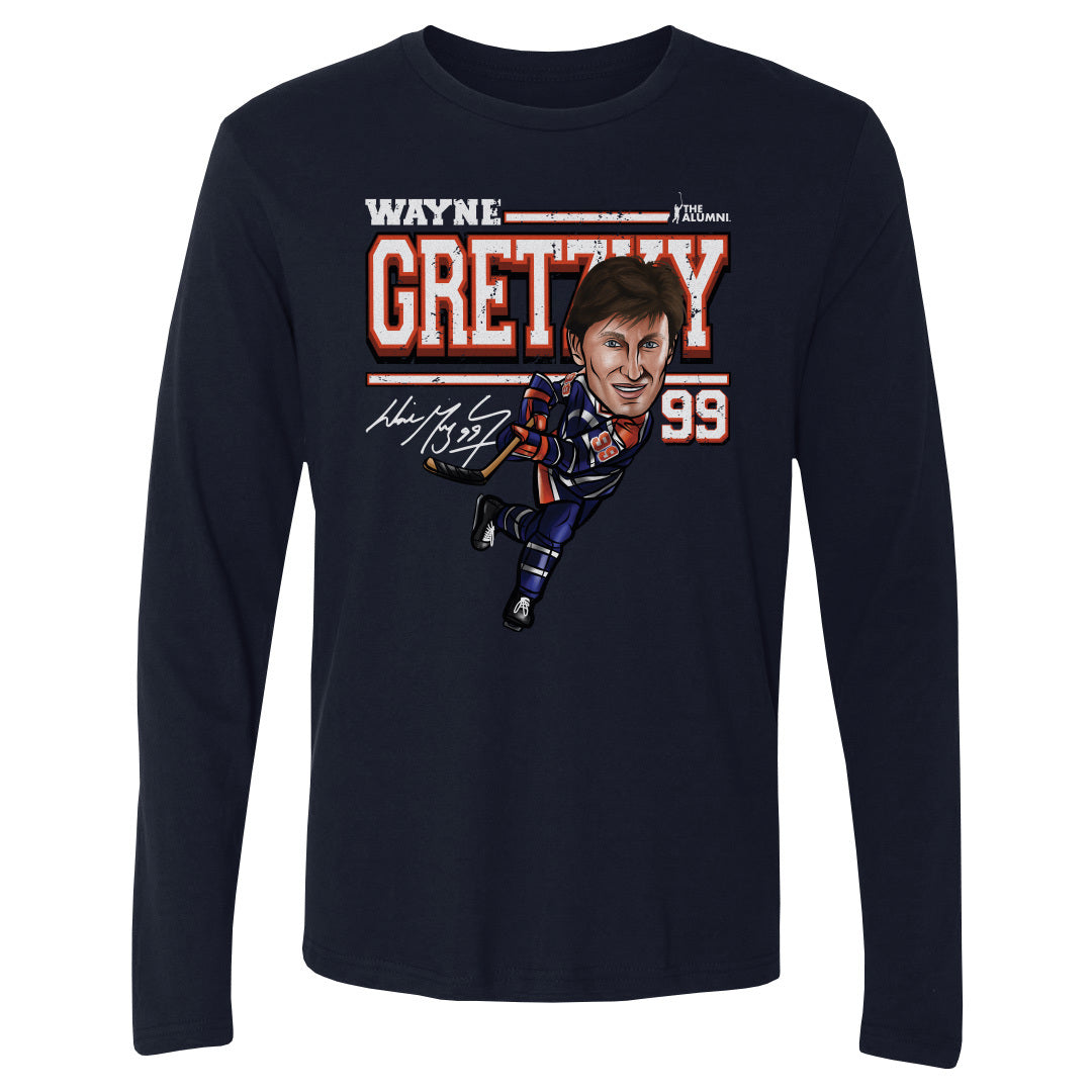 Wayne Gretzky Men's Long Sleeve T-Shirt | 500 LEVEL