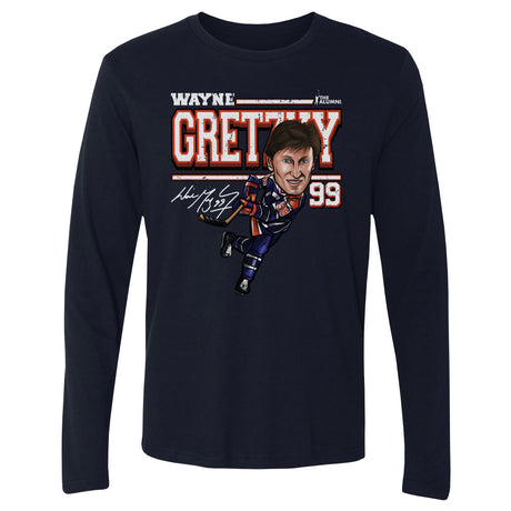 Wayne Gretzky Men's Long Sleeve T-Shirt | 500 LEVEL