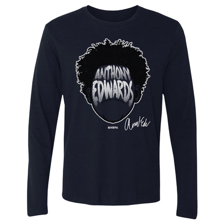 Anthony Edwards Men's Long Sleeve T-Shirt | 500 LEVEL