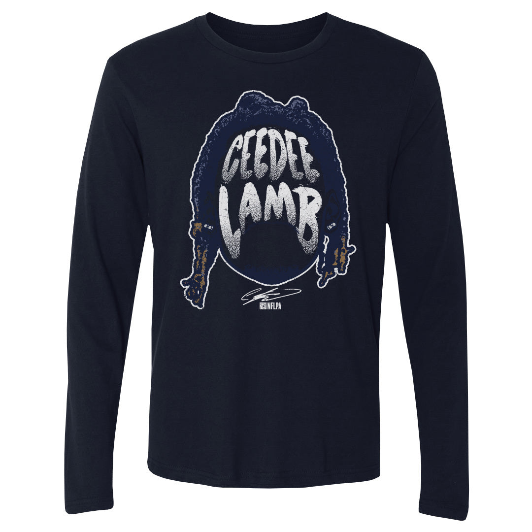 CeeDee Lamb Men's Long Sleeve T-Shirt | 500 LEVEL