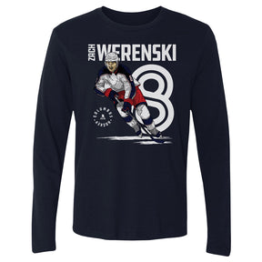 Zach Werenski Men's Long Sleeve T-Shirt | 500 LEVEL