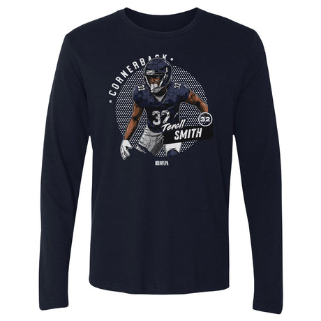 Terell Smith Men's Long Sleeve T-Shirt | 500 LEVEL