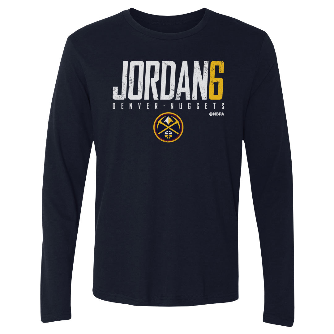 DeAndre Jordan Men&#39;s Long Sleeve T-Shirt | 500 LEVEL
