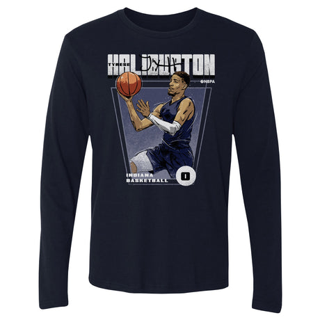 Tyrese Haliburton Men's Long Sleeve T-Shirt | 500 LEVEL