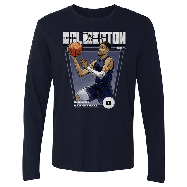 Tyrese Haliburton Men's Long Sleeve T-Shirt | 500 LEVEL