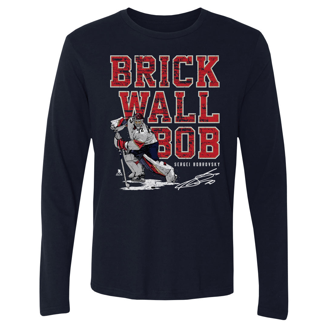 Sergei Bobrovsky Men's Long Sleeve T-Shirt | 500 LEVEL