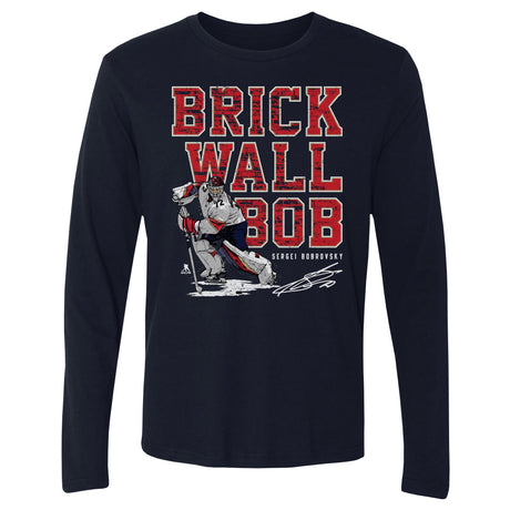 Sergei Bobrovsky Men's Long Sleeve T-Shirt | 500 LEVEL