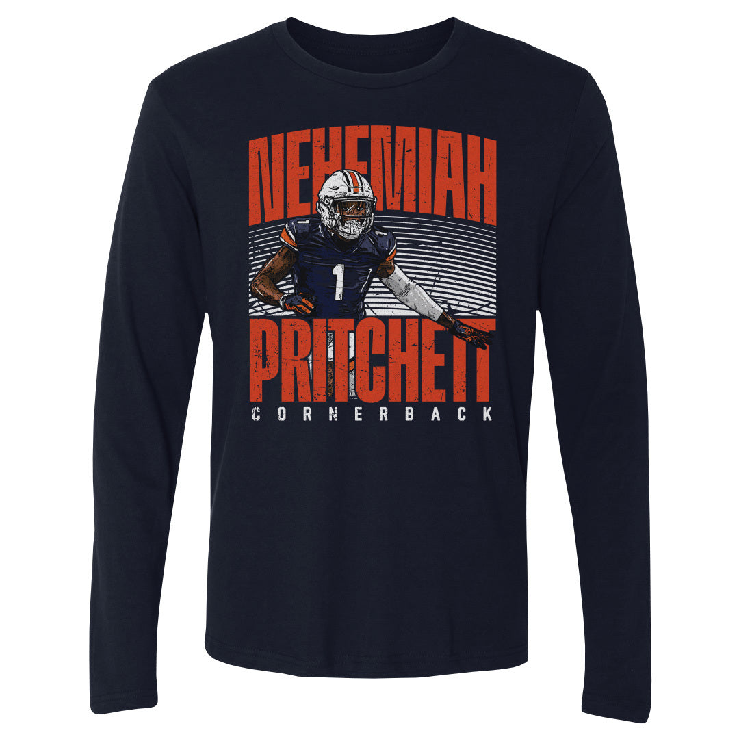 Nehemiah Pritchett Men's Long Sleeve T-Shirt | 500 LEVEL