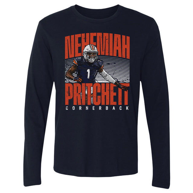 Nehemiah Pritchett Men's Long Sleeve T-Shirt | 500 LEVEL
