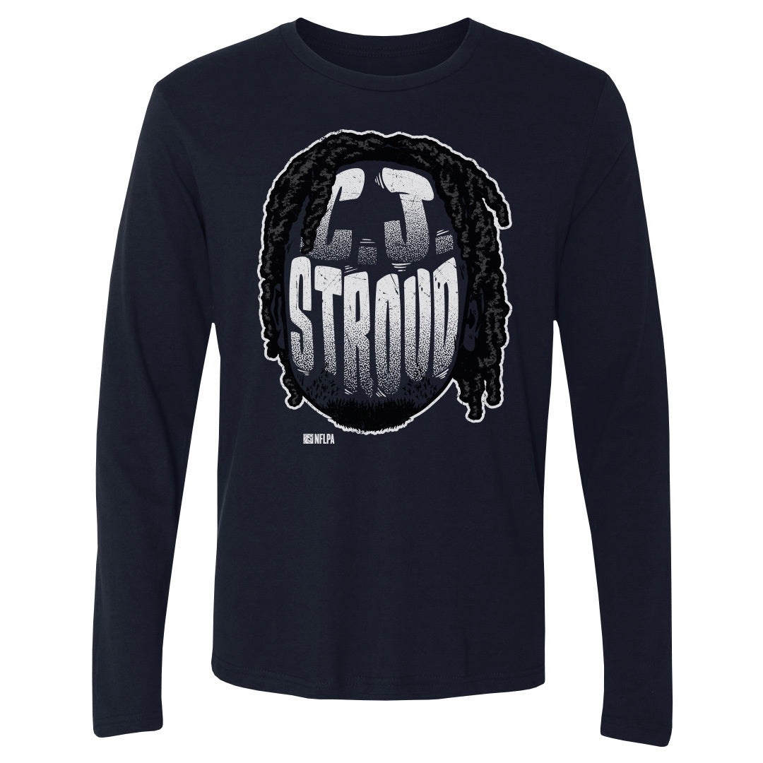 C.J. Stroud Men's Long Sleeve T-Shirt | 500 LEVEL