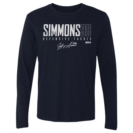 Jeffery Simmons Men's Long Sleeve T-Shirt | 500 LEVEL