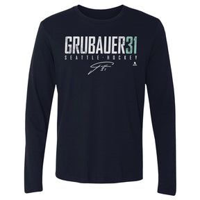 Philipp Grubauer Men's Long Sleeve T-Shirt | 500 LEVEL