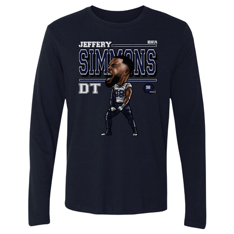 Jeffery Simmons Men's Long Sleeve T-Shirt | 500 LEVEL