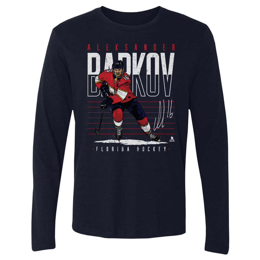 Aleksander Barkov Men's Long Sleeve T-Shirt | 500 LEVEL