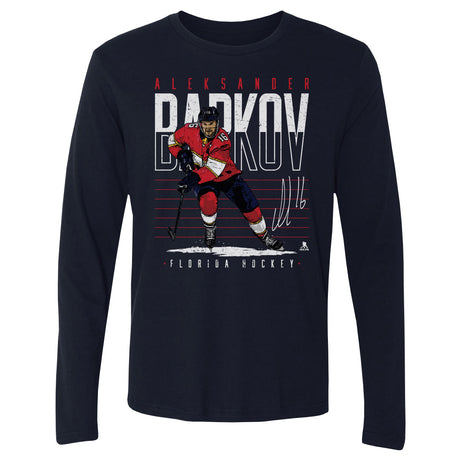 Aleksander Barkov Men's Long Sleeve T-Shirt | 500 LEVEL