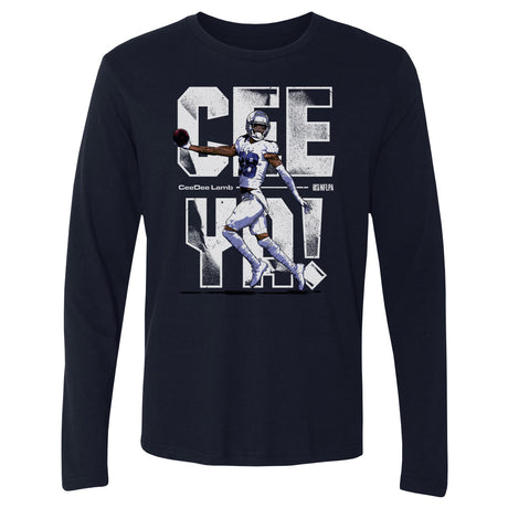 CeeDee Lamb Men's Long Sleeve T-Shirt | 500 LEVEL