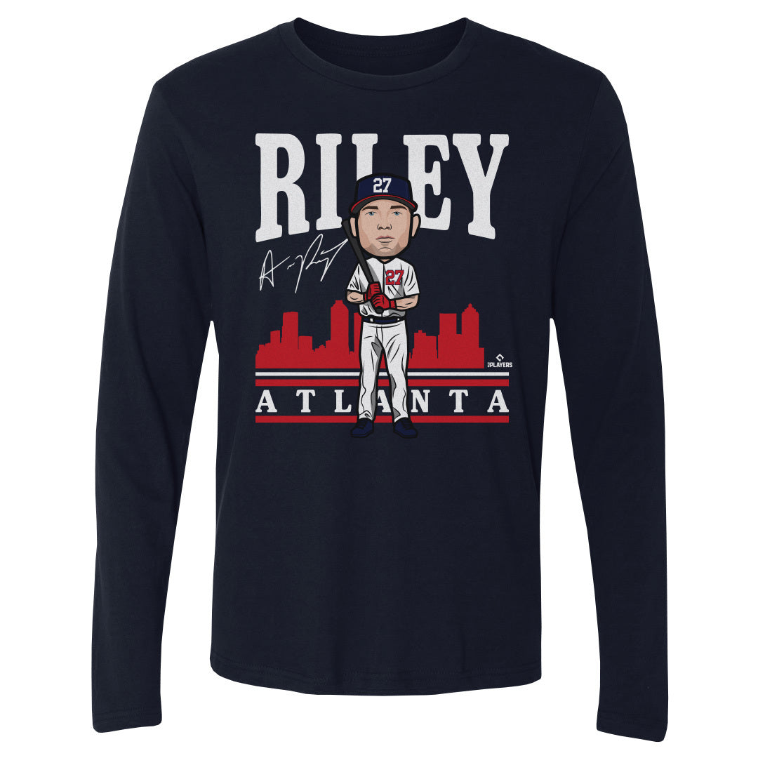 Austin Riley Men's Long Sleeve T-Shirt | 500 LEVEL