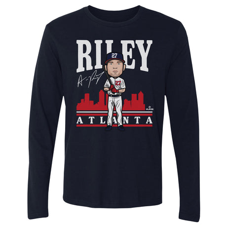 Austin Riley Men's Long Sleeve T-Shirt | 500 LEVEL