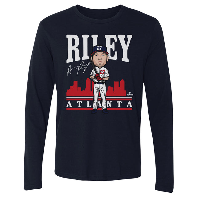 Austin Riley Men's Long Sleeve T-Shirt | 500 LEVEL