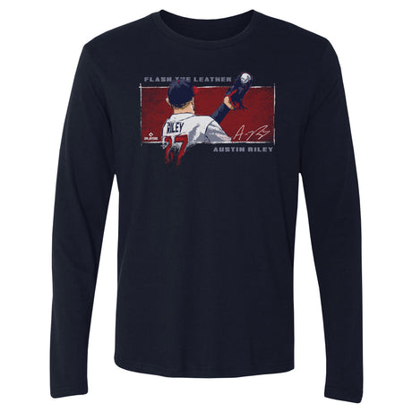 Austin Riley Men's Long Sleeve T-Shirt | 500 LEVEL