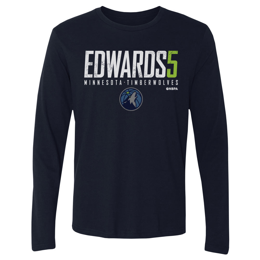 Anthony Edwards Men&#39;s Long Sleeve T-Shirt | 500 LEVEL