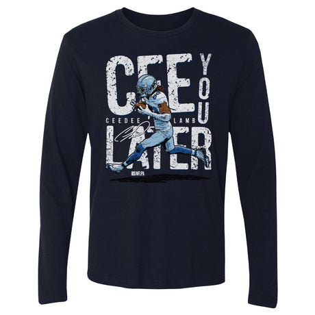 CeeDee Lamb Men's Long Sleeve T-Shirt | 500 LEVEL