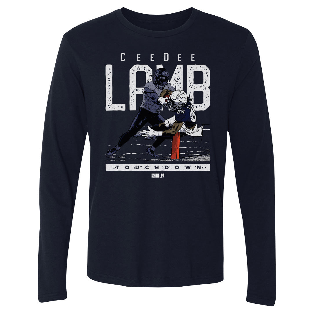 CeeDee Lamb Men's Long Sleeve T-Shirt | 500 LEVEL