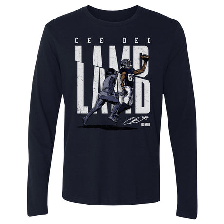 CeeDee Lamb Men's Long Sleeve T-Shirt | 500 LEVEL