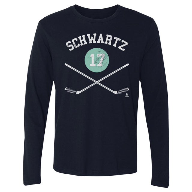 Jaden Schwartz Men's Long Sleeve T-Shirt | 500 LEVEL