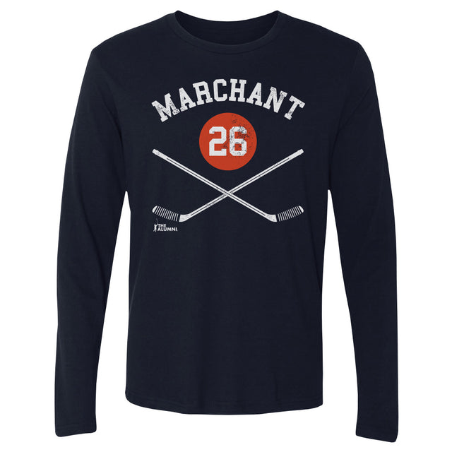 Todd Marchant Men's Long Sleeve T-Shirt | 500 LEVEL