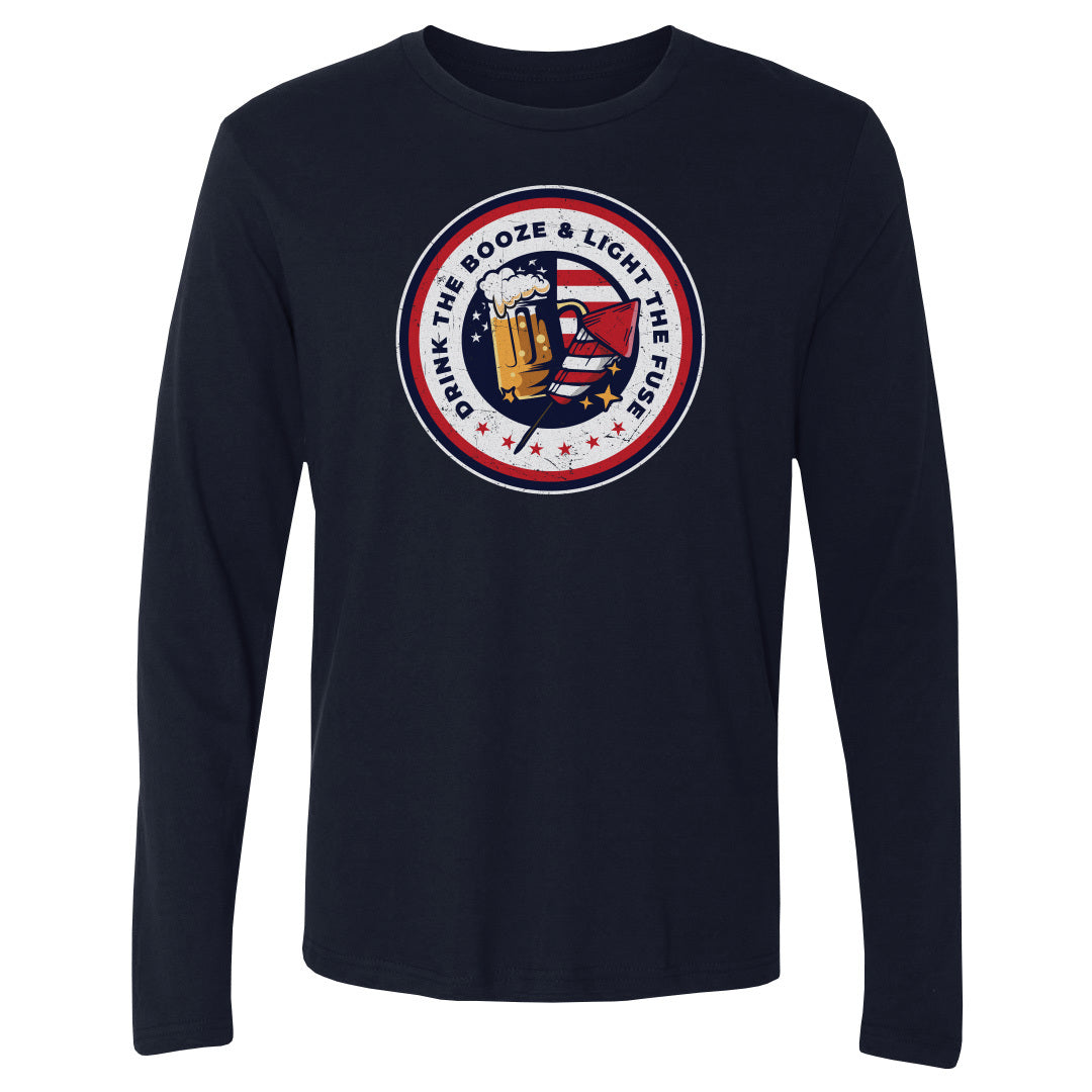 USA Men&#39;s Long Sleeve T-Shirt | 500 LEVEL