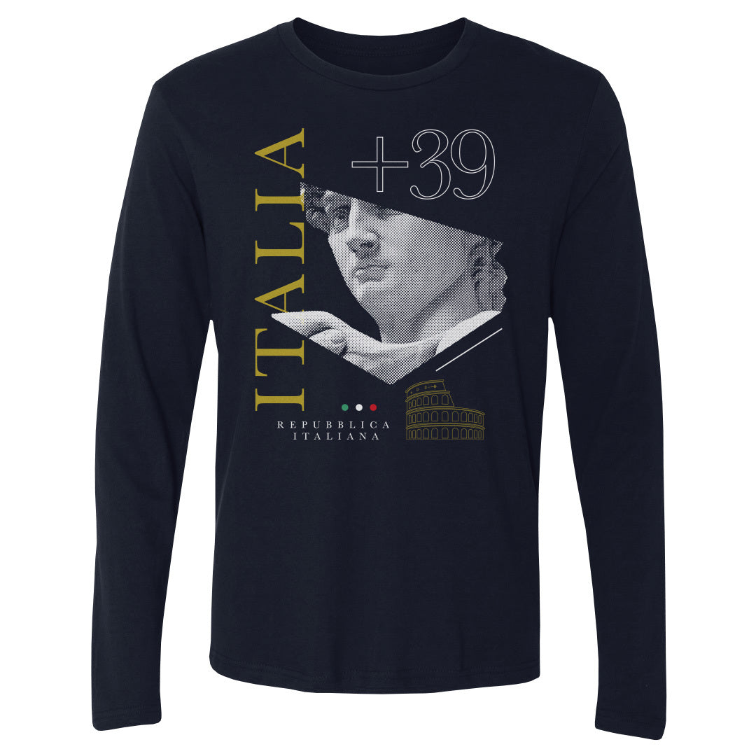 Italy Men's Long Sleeve T-Shirt | 500 LEVEL