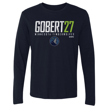 Rudy Gobert Men's Long Sleeve T-Shirt | 500 LEVEL