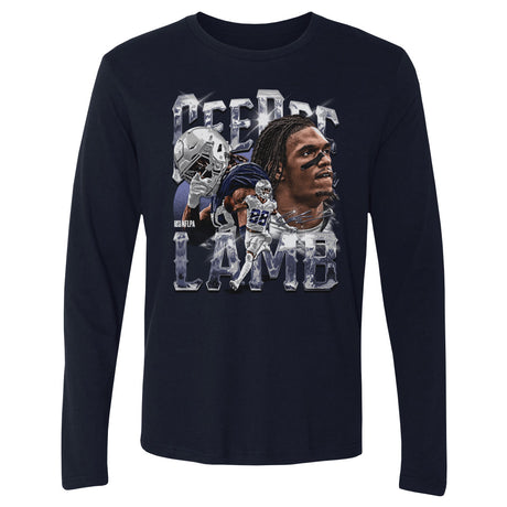 CeeDee Lamb Men's Long Sleeve T-Shirt | 500 LEVEL