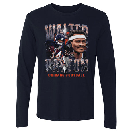 Walter Payton Men's Long Sleeve T-Shirt | 500 LEVEL