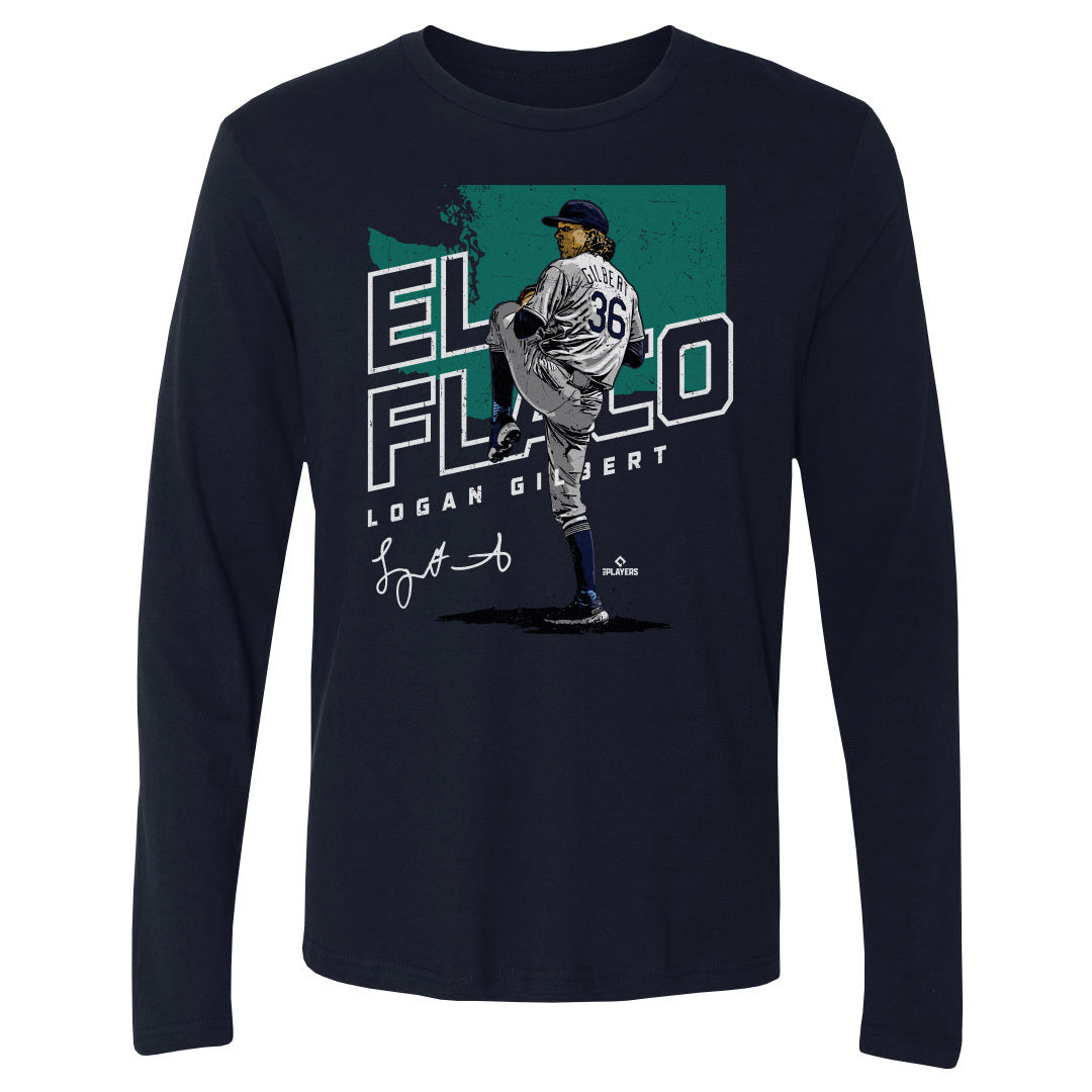 Logan Gilbert Men's Long Sleeve T-Shirt | 500 LEVEL
