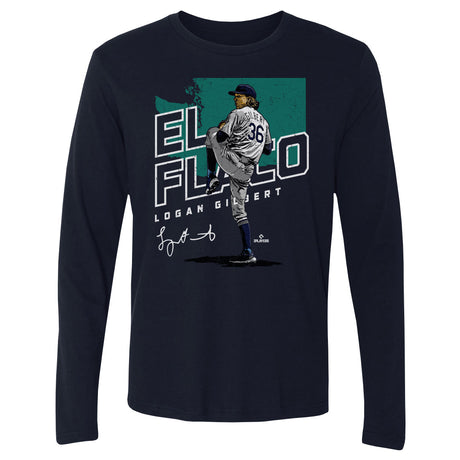 Logan Gilbert Men's Long Sleeve T-Shirt | 500 LEVEL