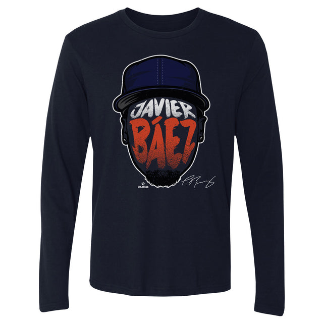 Javier Baez Men's Long Sleeve T-Shirt | 500 LEVEL