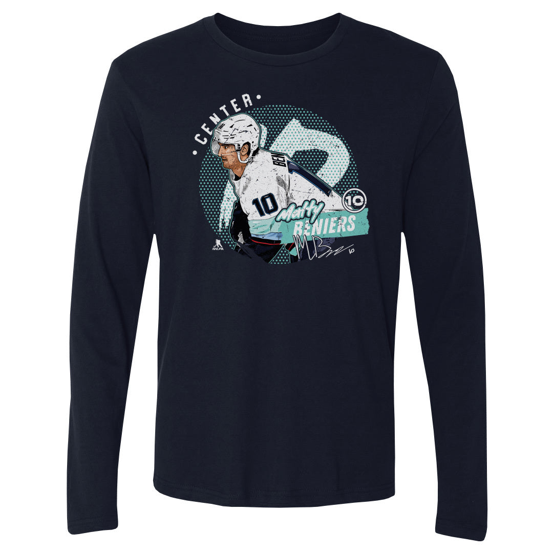Matty Beniers Men's Long Sleeve T-Shirt | 500 LEVEL