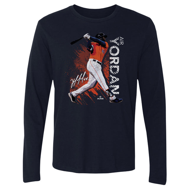Yordan Alvarez Men's Long Sleeve T-Shirt | 500 LEVEL