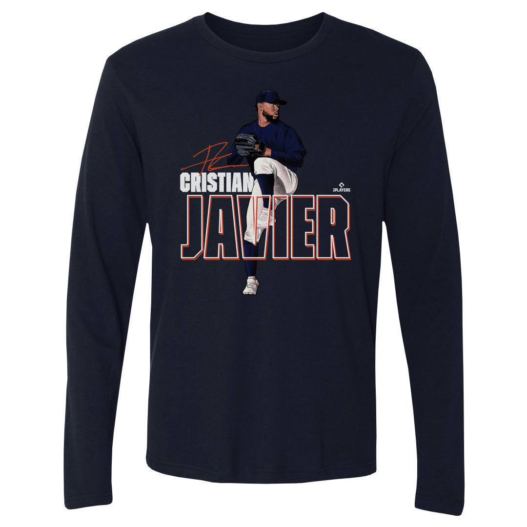 Cristian Javier Men's Long Sleeve T-Shirt | 500 LEVEL