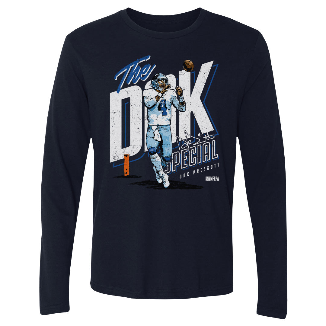 Dak Prescott Men&#39;s Long Sleeve T-Shirt | 500 LEVEL