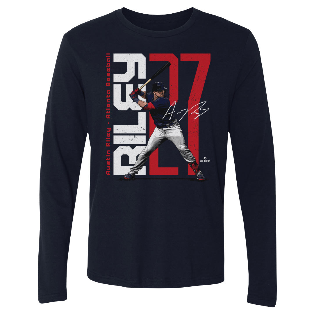 Austin Riley Men's Long Sleeve T-Shirt | 500 LEVEL