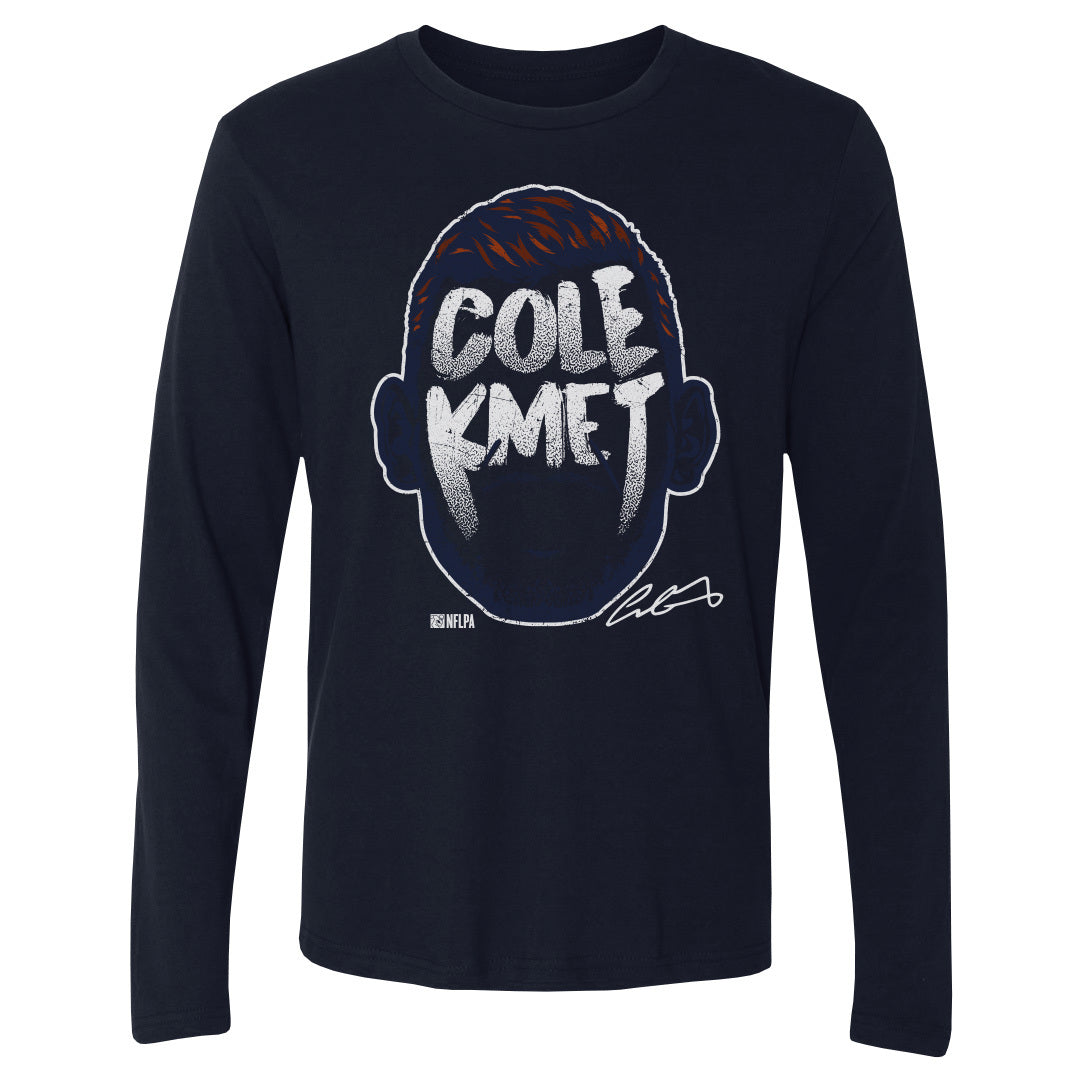 Cole Kmet Men&#39;s Long Sleeve T-Shirt | 500 LEVEL