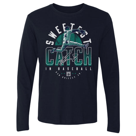 Ken Griffey Jr. Men's Long Sleeve T-Shirt | 500 LEVEL